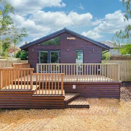 Ferienwohnung Braeside Cabin Clackmannan Exterior foto