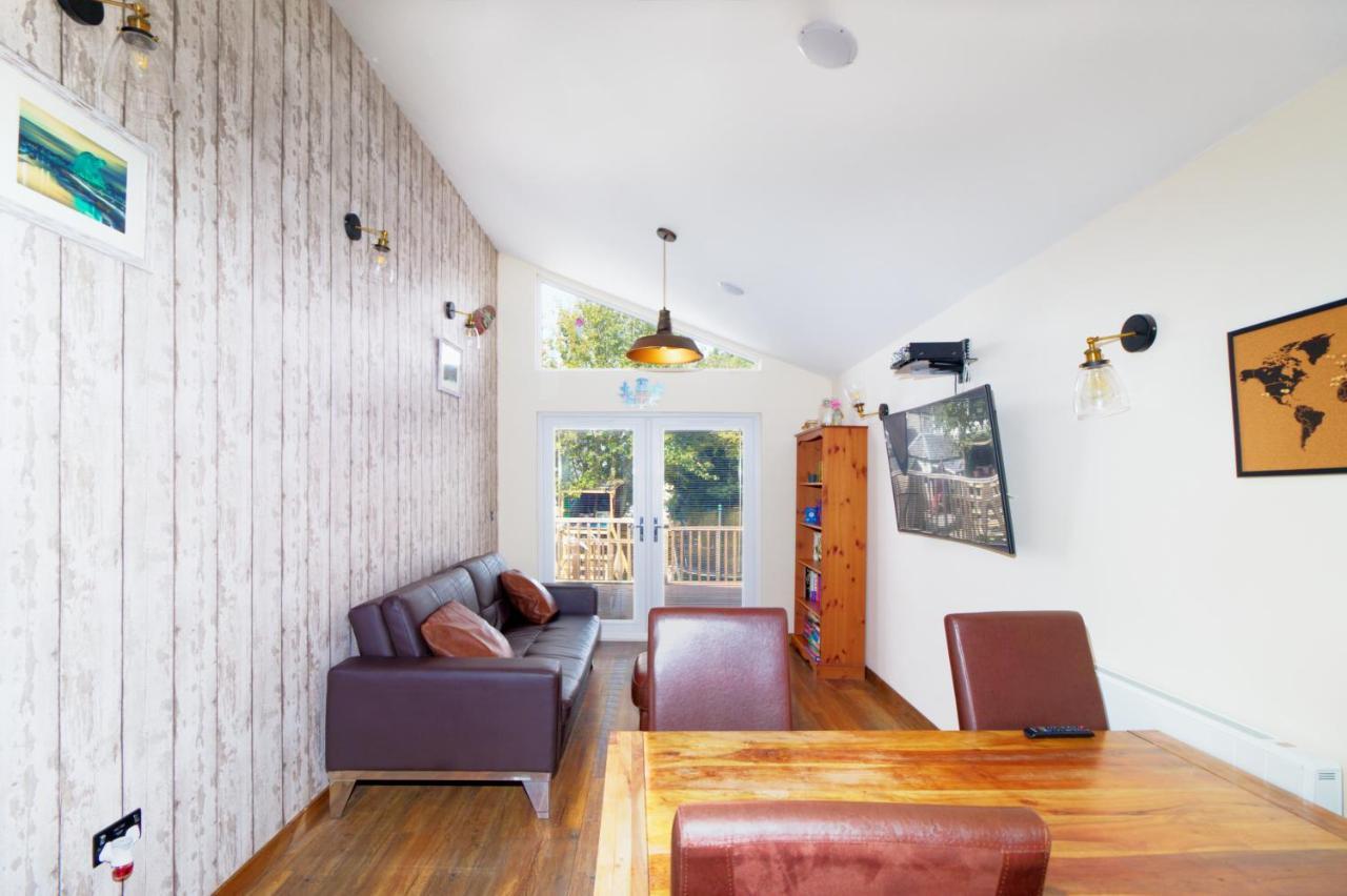 Ferienwohnung Braeside Cabin Clackmannan Exterior foto
