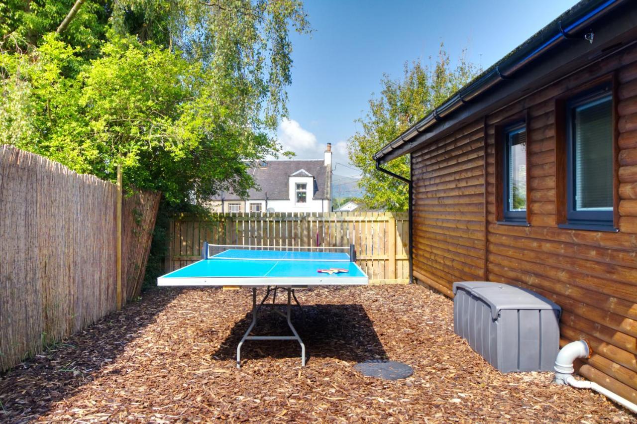 Ferienwohnung Braeside Cabin Clackmannan Exterior foto